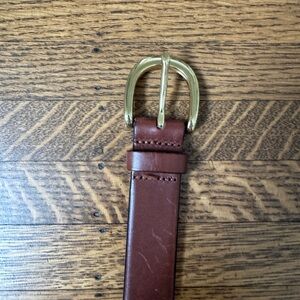 Brown Leather Women’s Belt J. Crew XS
